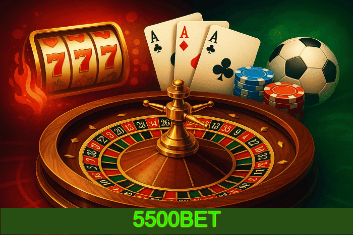 5500BET cassino confiável do Brasil