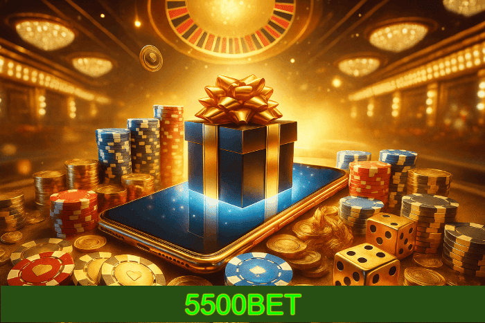 Bônus de cassino móvel 5500BET com apostas online