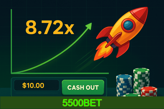 Jogo Crash Cassino 5500BET apostas emocionantes