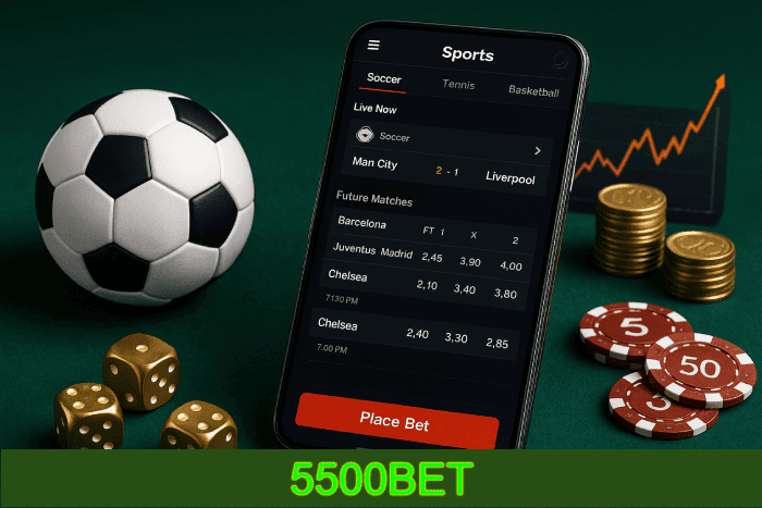 5500BET apostas esportivas online