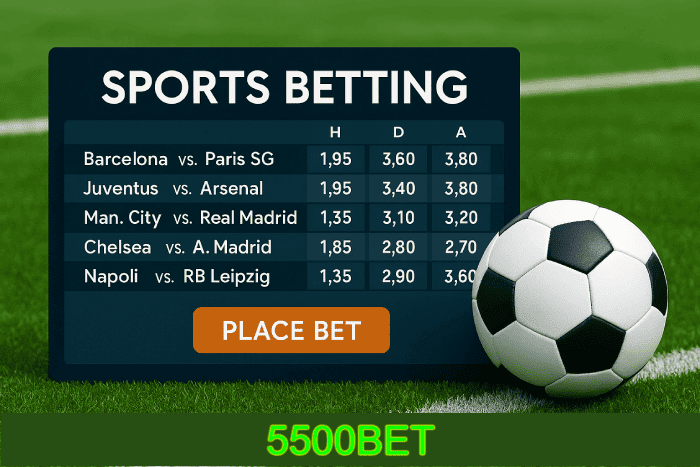 75500BET apostas de futebol