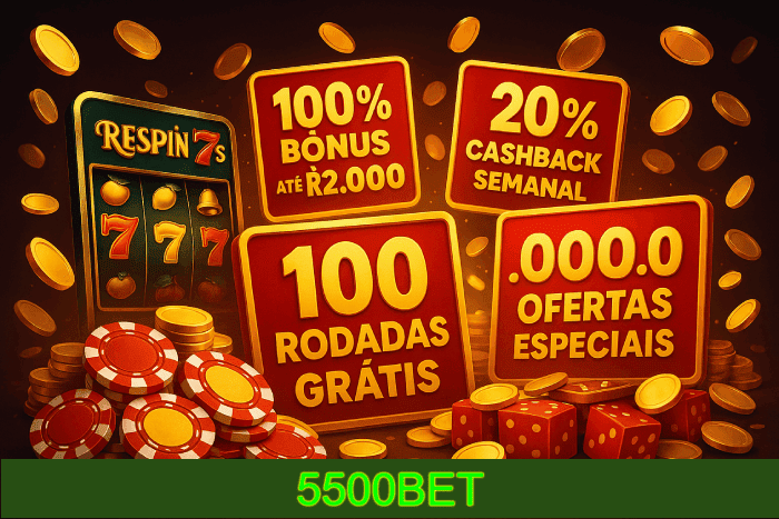 Promoções imperdíveis do Cassino 5500BET